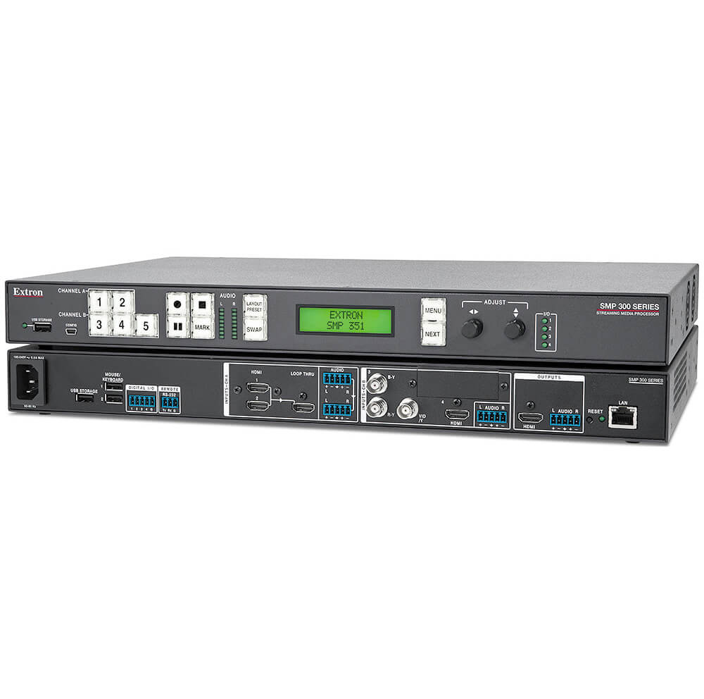 Procesador de streaming Extron SMP 351 80GB