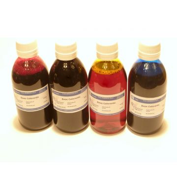 Pack Tinta Sublimación CMYK Ricoh 250 ml