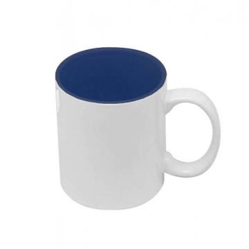 Taza con Interior Azul para Sublimación