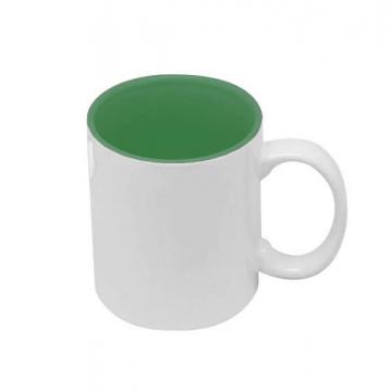 Taza con Interior Verde para Sublimación