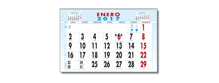 Calendarios